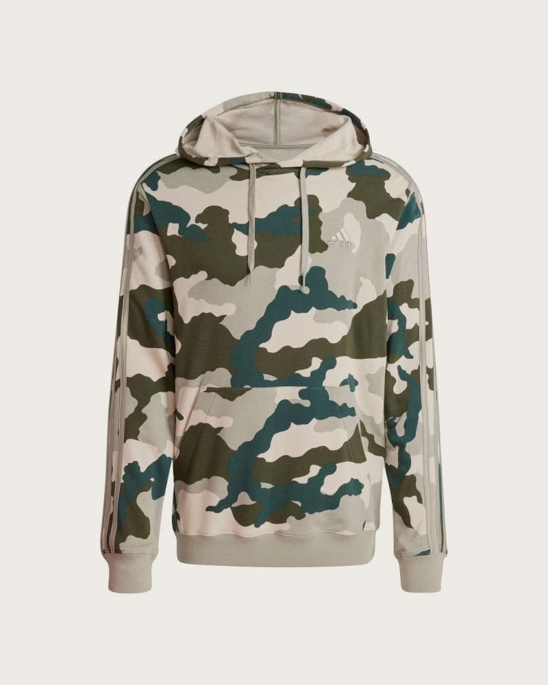 Pánska mikina s kapucňou ADIDAS M CAMO HD-IY6631-Green – fotka 8