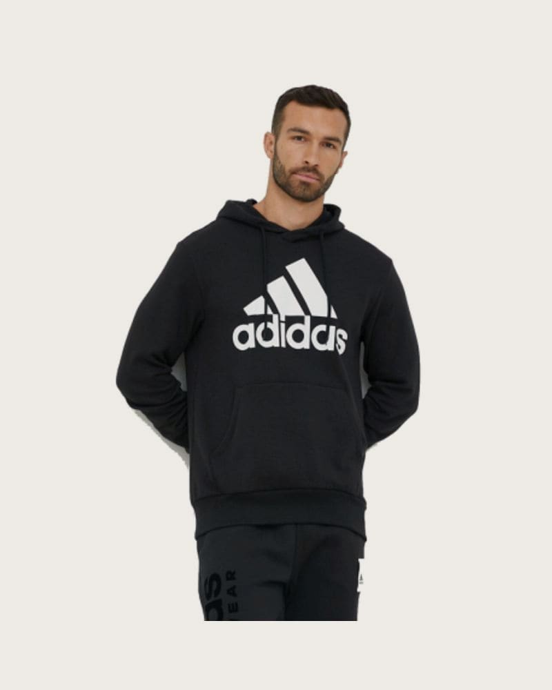 Pánska mikina s kapucňou ADIDAS M BL FT HD-IC9363-Black