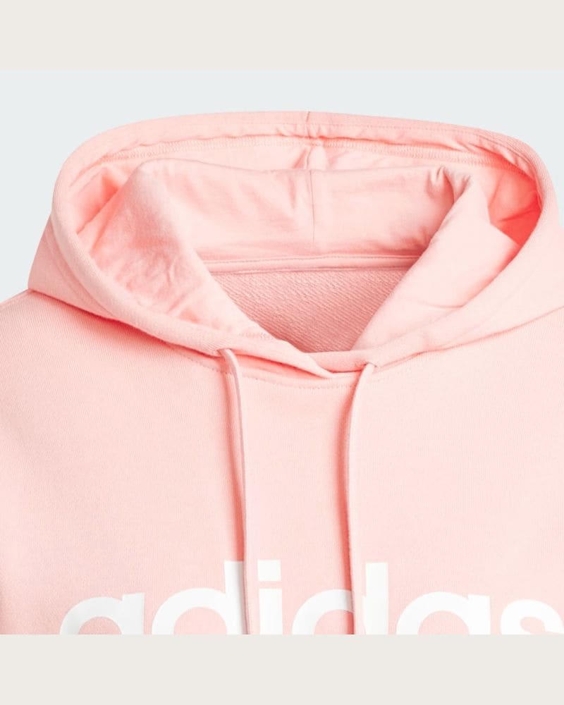 Dámska mikina s kapucňou ADIDAS W LIN FT HD-IY9186-Pink – fotka 7