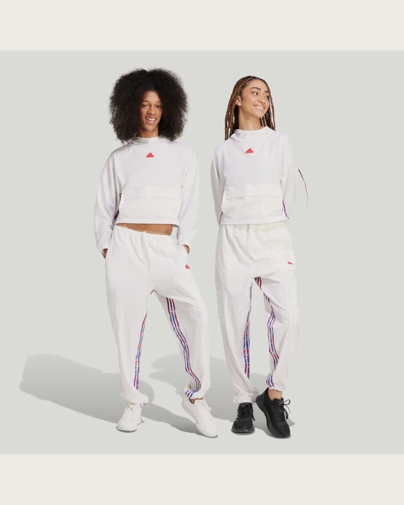 Dámske tepláky ADIDAS EXPRESS CARGO-IW8666-White – fotka 3