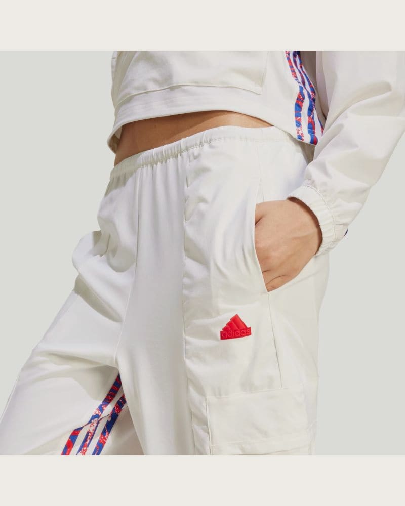 Dámske tepláky ADIDAS EXPRESS CARGO-IW8666-White – fotka 5