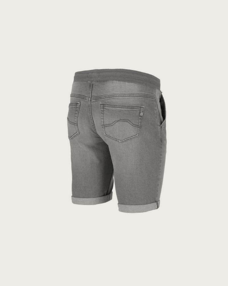 Pánske riflové kraťasy VOLCANO CARST-702-GREY – fotka 5