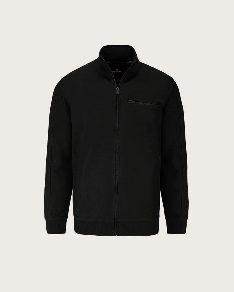 Pánska mikina so zipsom VOLCANO ARSEN-700-BLACK – fotka 5