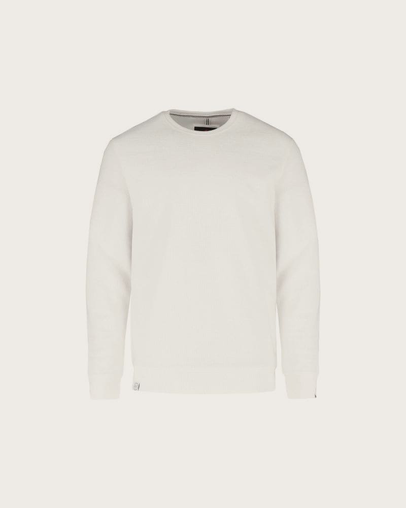 Pánska mikina VOLCANO TERRY 101-CREAM – fotka 4