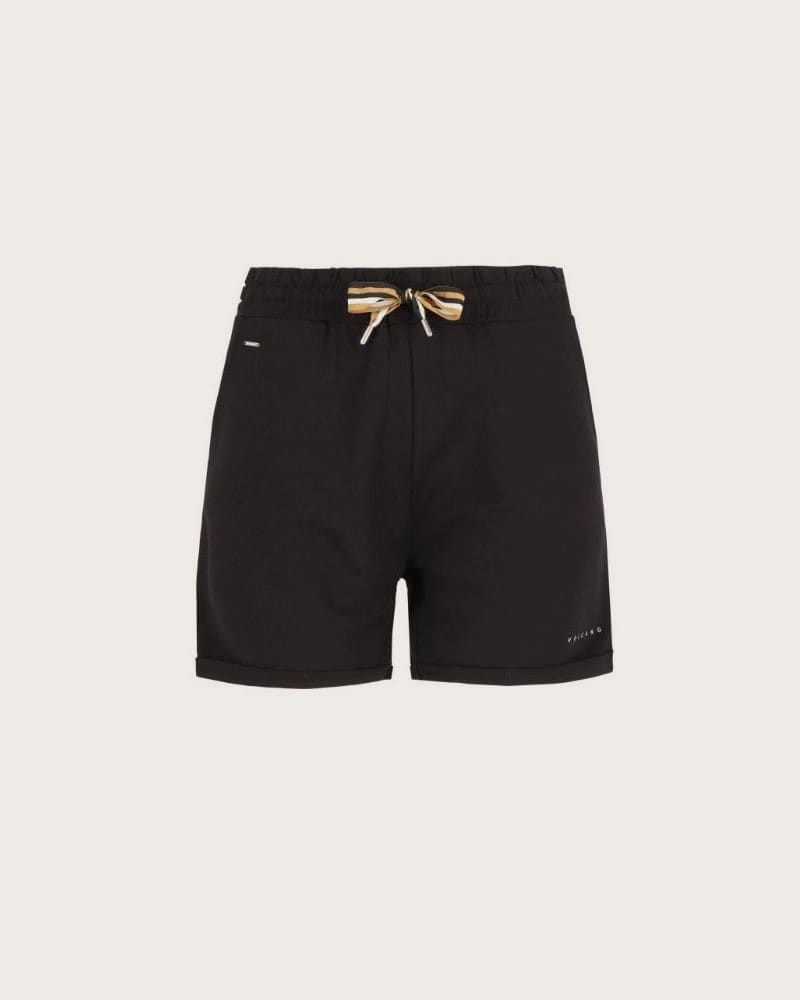 Dámske teplákové kraťasy VOLCANO HOLLY-700-BLACK – fotka 4