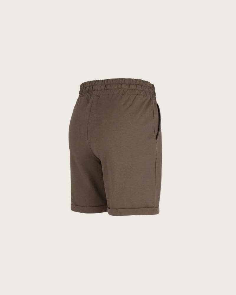 Dámske teplákové kraťasy VOLCANO HOLLY-500-BROWN – fotka 6