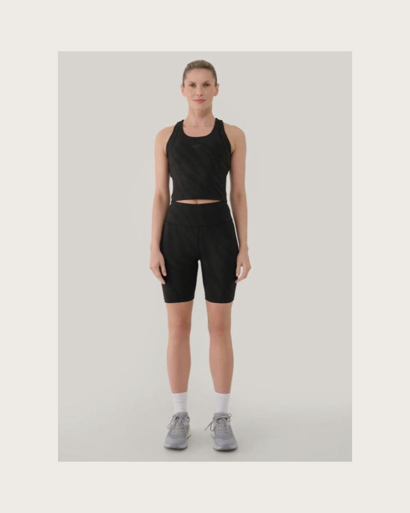 Dámske tréningové kraťasy 4F SHORT TIGHTS FNK F016-20S-DEEP BLACK – fotka 5