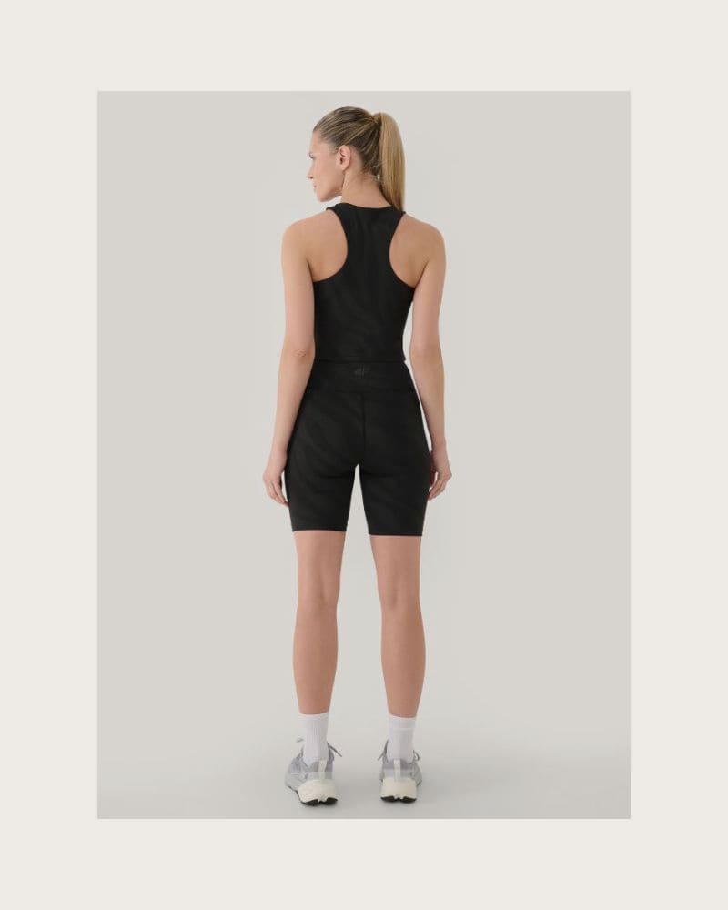 Dámske tréningové kraťasy 4F SHORT TIGHTS FNK F016-20S-DEEP BLACK – fotka 6