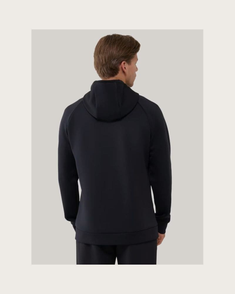 Pánska mikina s kapucňou 4F SWEATSHIRT FNK M457-20S-DEEP BLACK – fotka 4