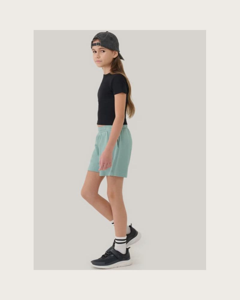 Dievčenské teplákové kraťasy 4F JUNIOR SHORTS CAS F470-47S-MINT – fotka 3