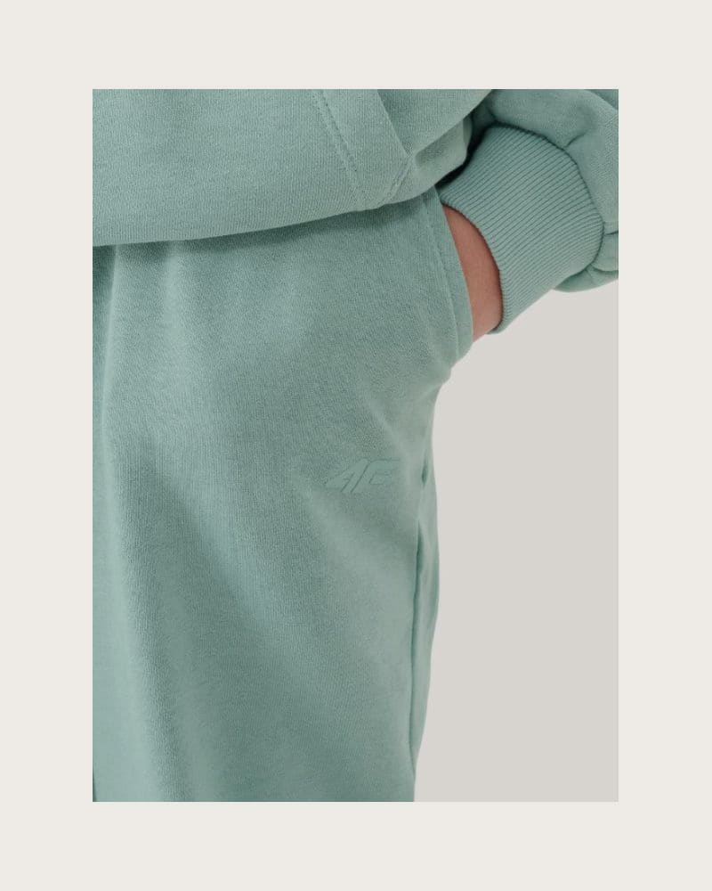 Dievčenské tepláky 4F JUNIOR TROUSERS CAS F0950-47S-MINT – fotka 2