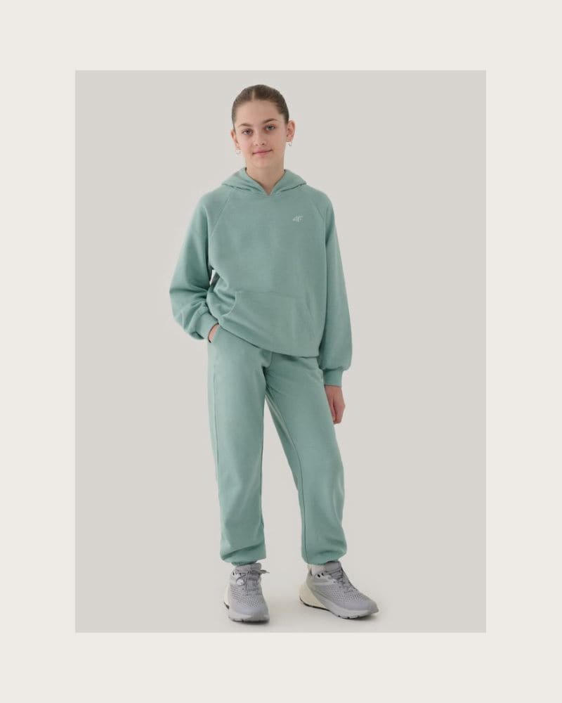 Dievčenské tepláky 4F JUNIOR TROUSERS CAS F0950-47S-MINT – fotka 3