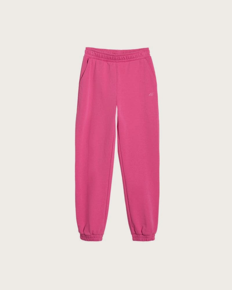 Dievčenské tepláky 4F JUNIOR TROUSERS CAS F0950-54S-PINK – fotka 6