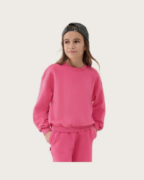 Dievčenská mikina 4F JUNIOR SWEATSHIRT F1479-54S-PINK