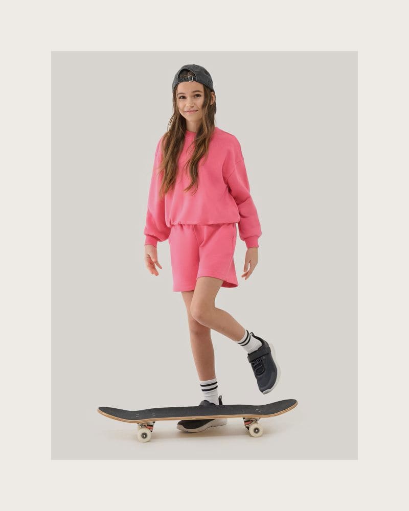 Dievčenská mikina 4F JUNIOR SWEATSHIRT F1479-54S-PINK – fotka 5