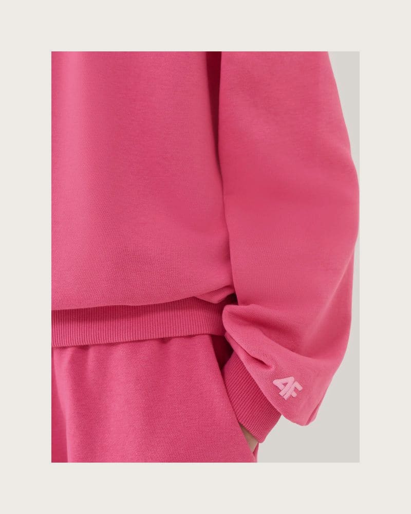 Dievčenská mikina 4F JUNIOR SWEATSHIRT F1479-54S-PINK – fotka 7