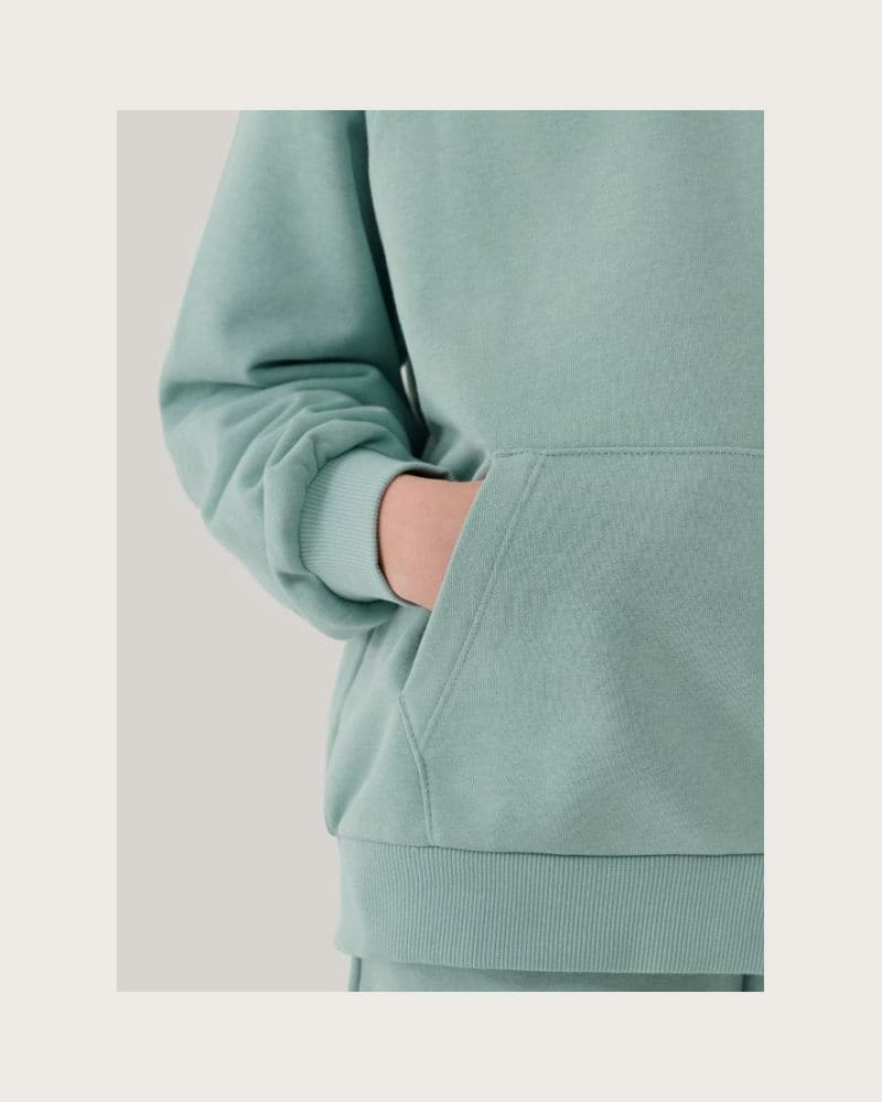 Dievčenská mikina s kapucňou 4F JUNIOR SWEATSHIRT F1478-47S-MINT – fotka 5