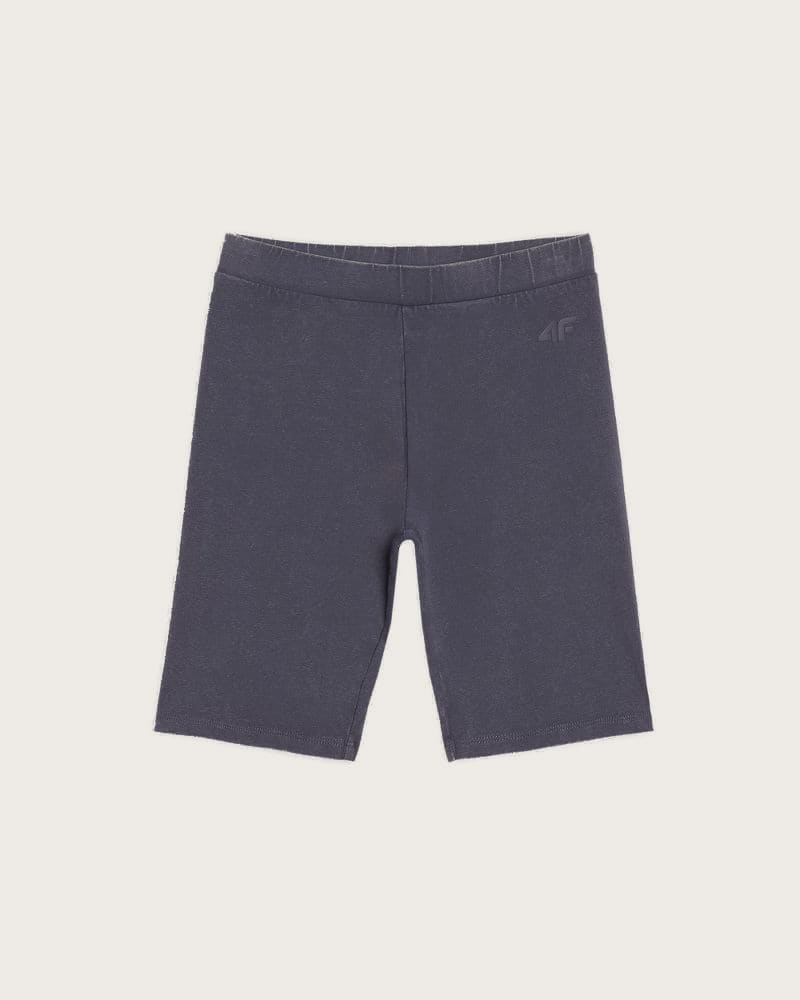 Dievčenské tréningové kraťasy 4F JUNIOR SHORT TIGHTS CAS F001-22S-ANTHRACITE – fotka 5