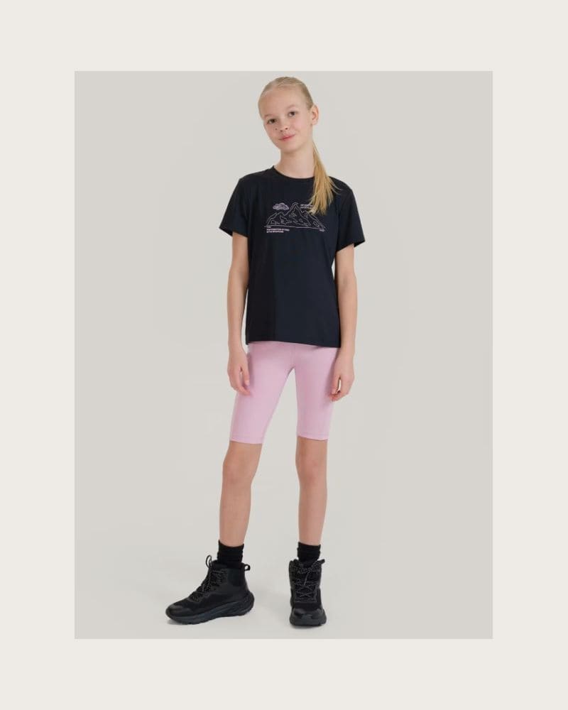 Dievčenské tréningové kraťasy 4F JUNIOR SHORTS FNK F0857-56S-LIGHT PINK – fotka 2