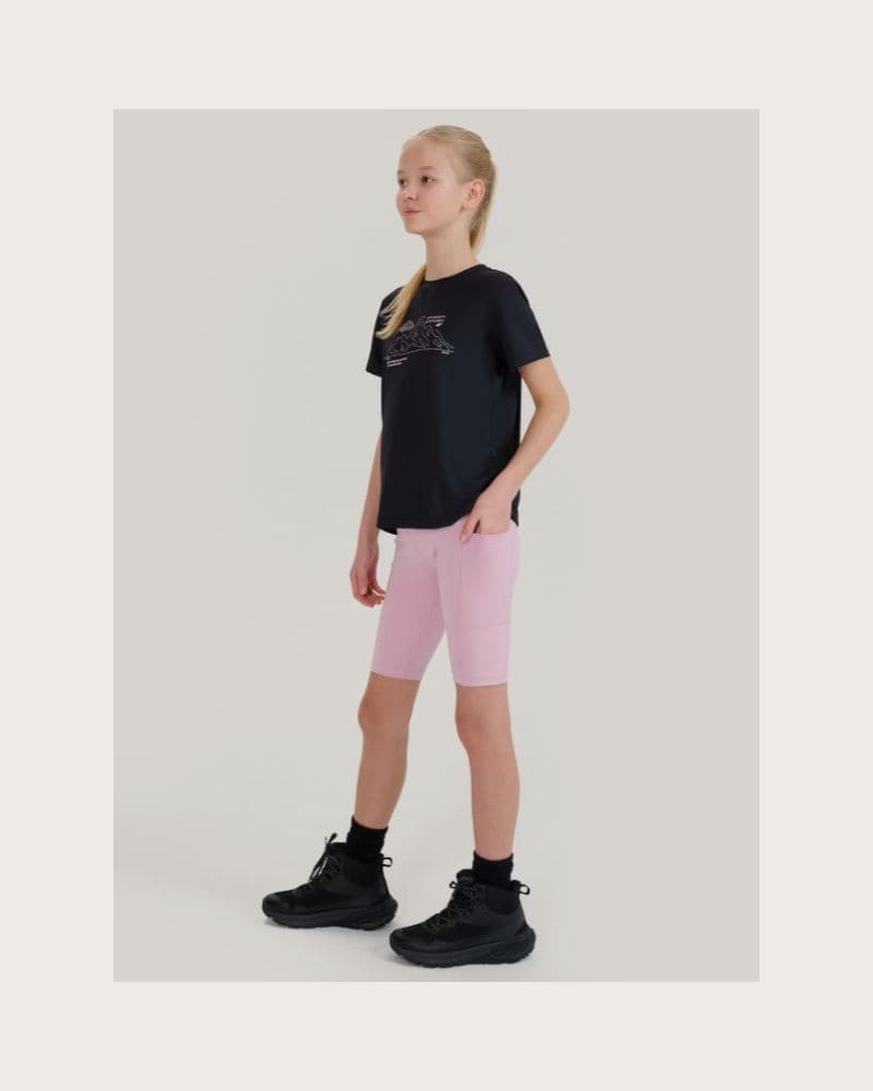 Dievčenské tréningové kraťasy 4F JUNIOR SHORTS FNK F0857-56S-LIGHT PINK – fotka 3