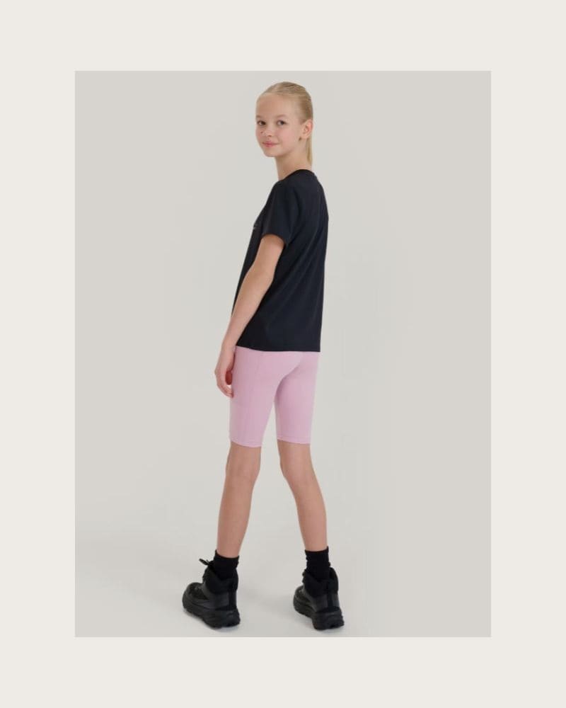 Dievčenské tréningové kraťasy 4F JUNIOR SHORTS FNK F0857-56S-LIGHT PINK – fotka 4