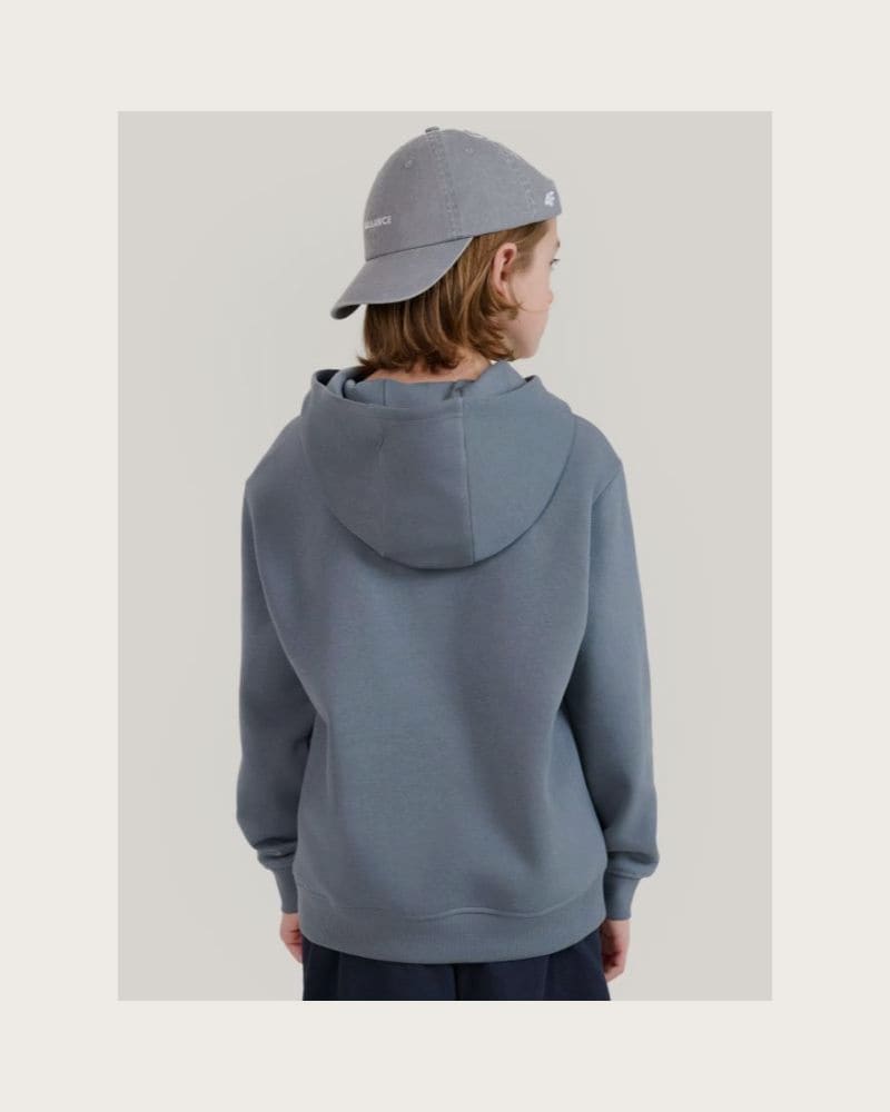 Chlapčenská mikina s kapucňou 4F JUNIOR SWEATSHIRT M1852-46S-TEAL – fotka 3