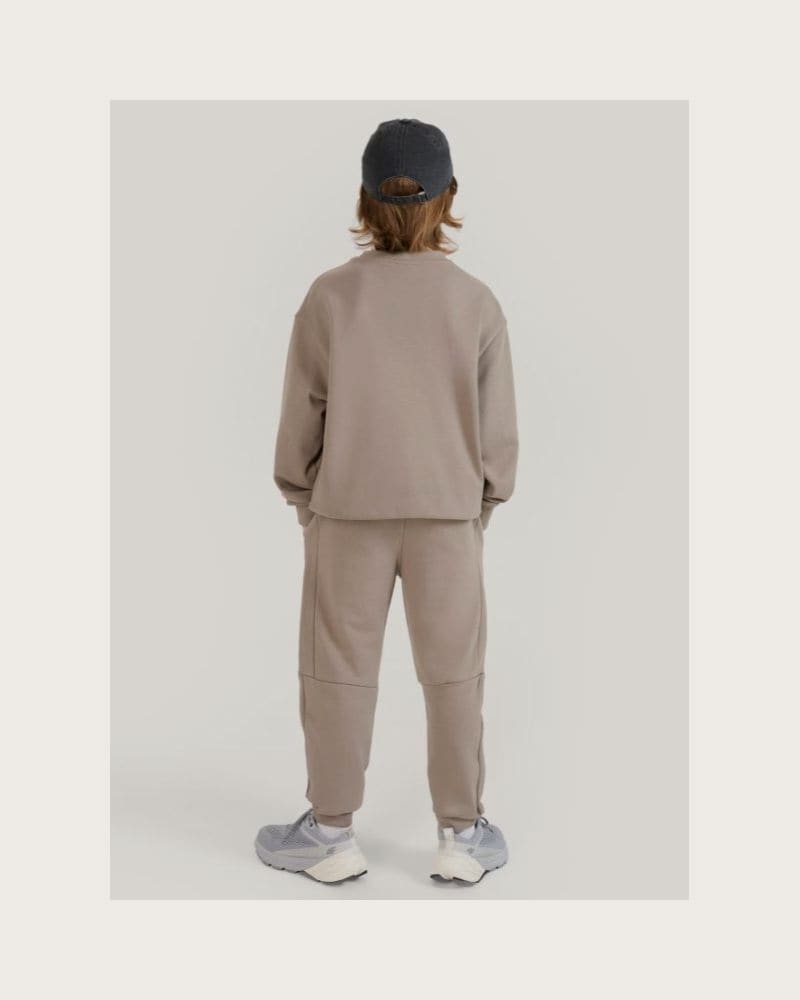 Chlapčenské tepláky 4F JUNIOR TROUSERS CAS M1103-83S-BEIGE – fotka 4