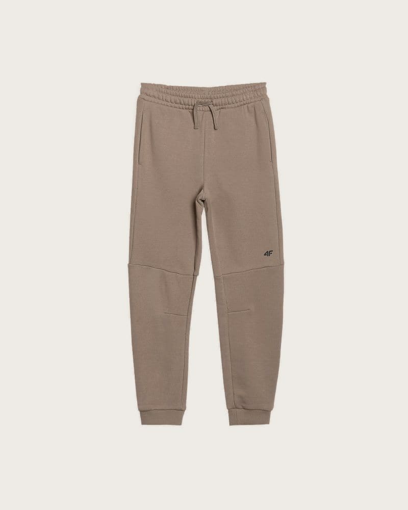 Chlapčenské tepláky 4F JUNIOR TROUSERS CAS M1103-83S-BEIGE – fotka 5