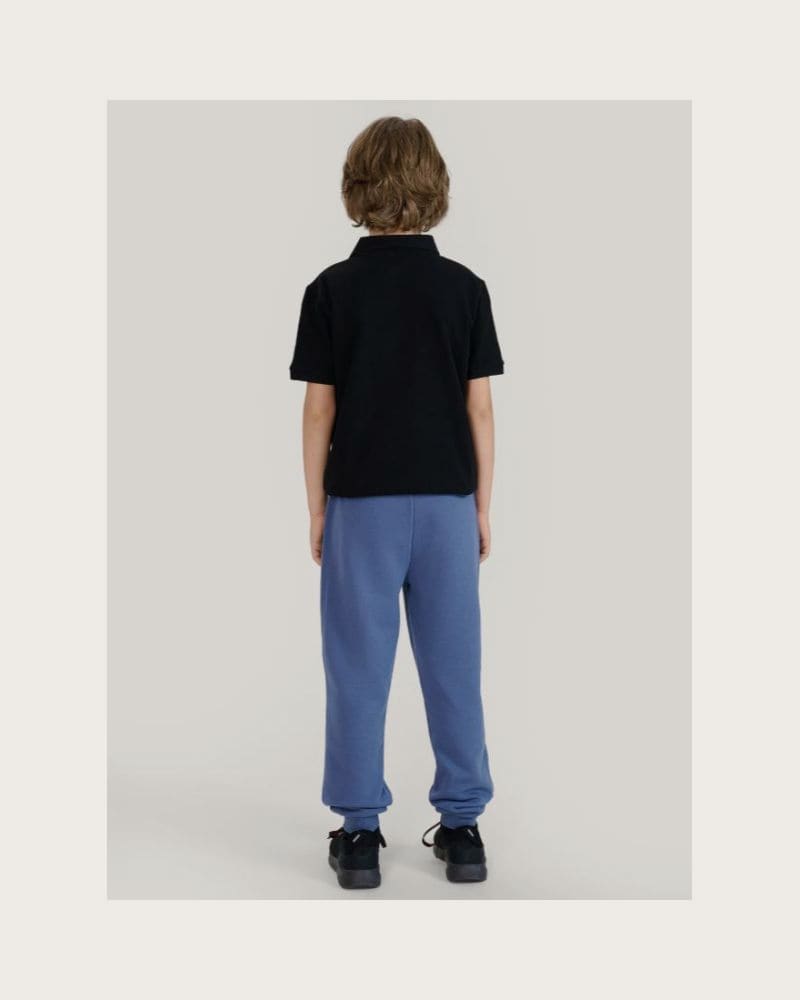 Chlapčenské tepláky 4F JUNIOR TROUSERS CAS M1103-33S-BLUE – fotka 3