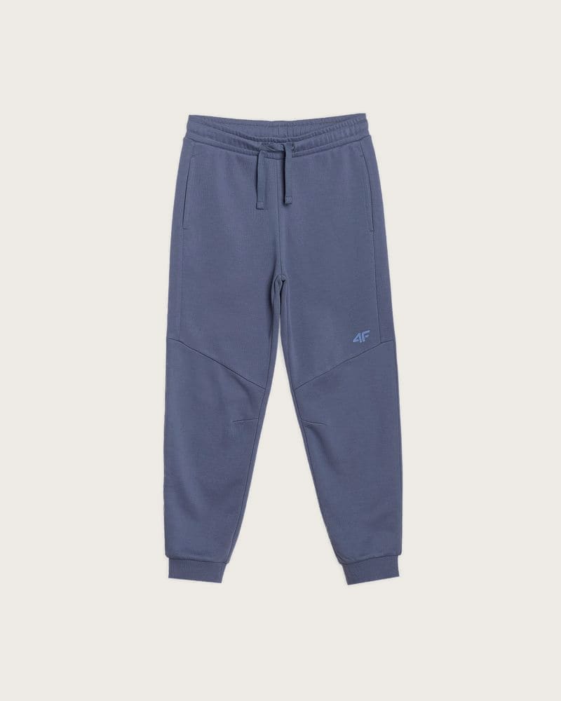 Chlapčenské tepláky 4F JUNIOR TROUSERS CAS M1103-33S-BLUE – fotka 5