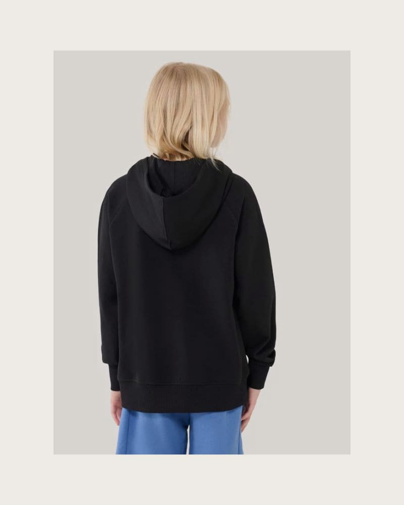 Chlapčenská mikina s kapucňou 4F JUNIOR SWEATSHIRT M1712-20S-DEEP BLACK – fotka 4