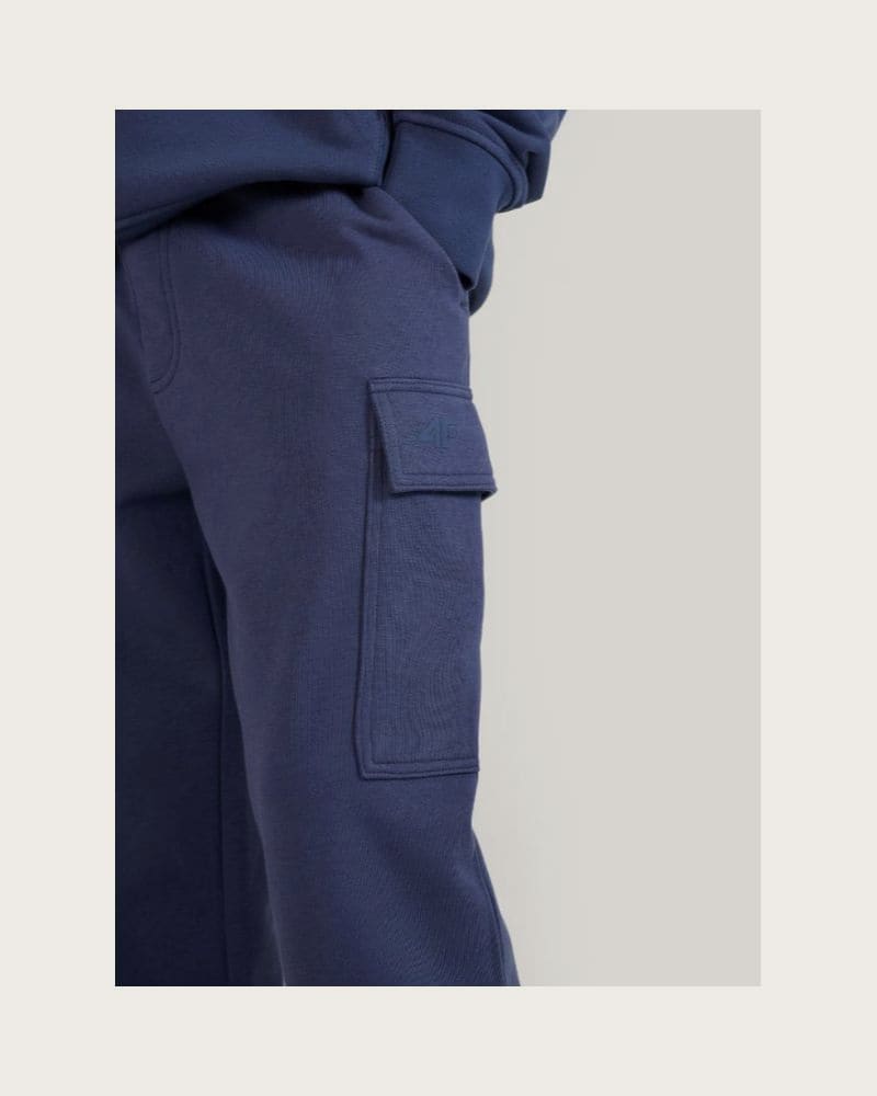 Chlapčenské tepláky 4F JUNIOR TROUSERS CAS M0964-22S-ANTHRACITE – fotka 5