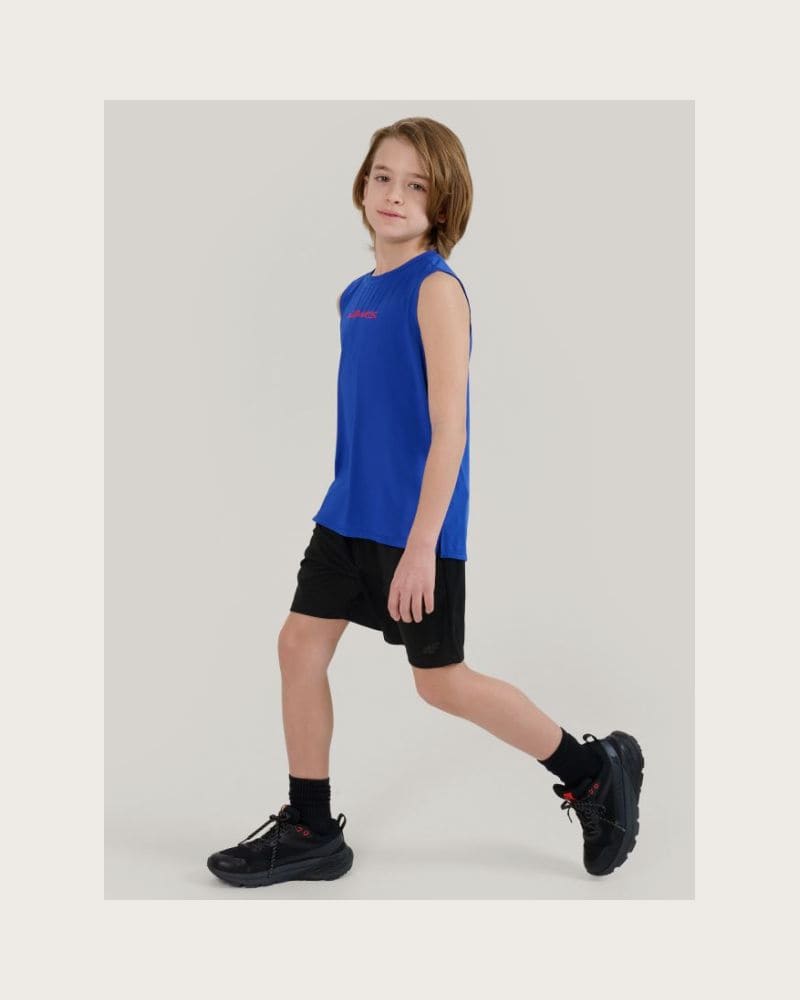 Chlapčenské tréningové kraťasy 4F JUNIOR SHORTS FNK M0859-20S-DEEP BLACK – fotka 3