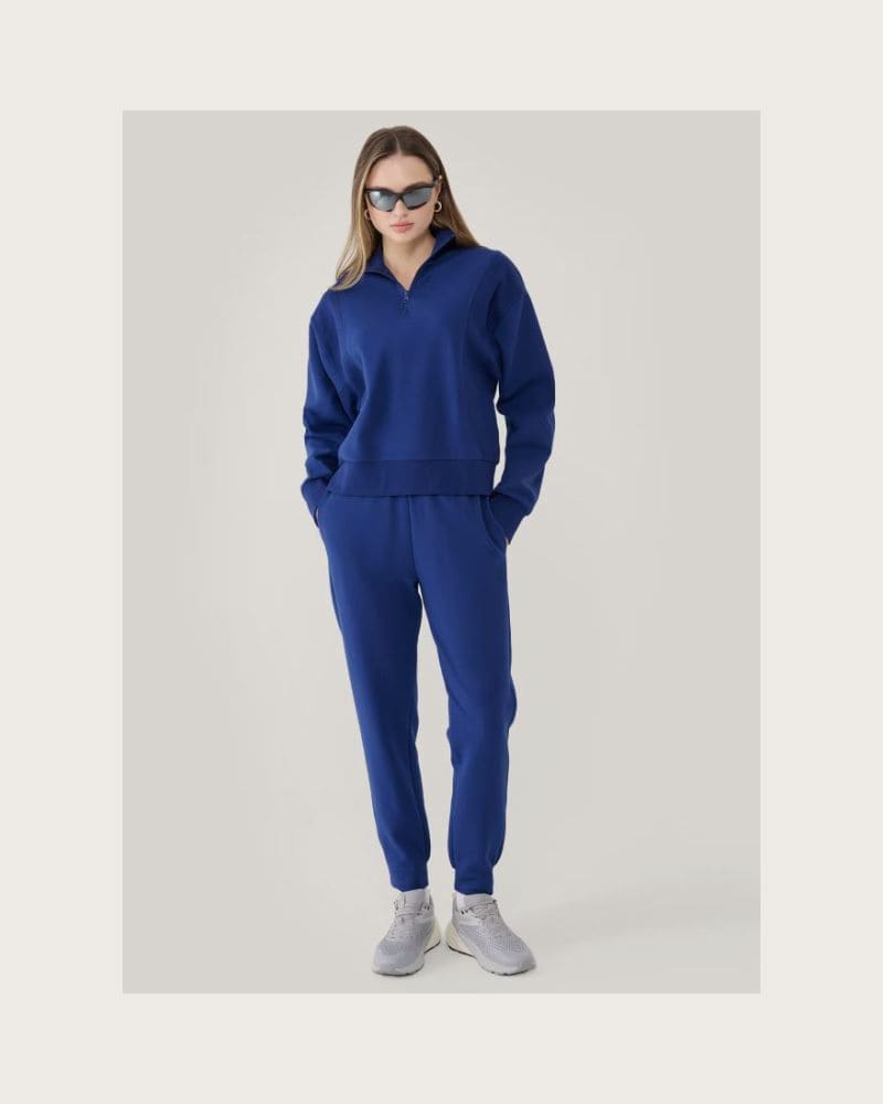 Dámske tepláky 4F TROUSERS CAS F0996-30S-DARK BLUE – fotka 2