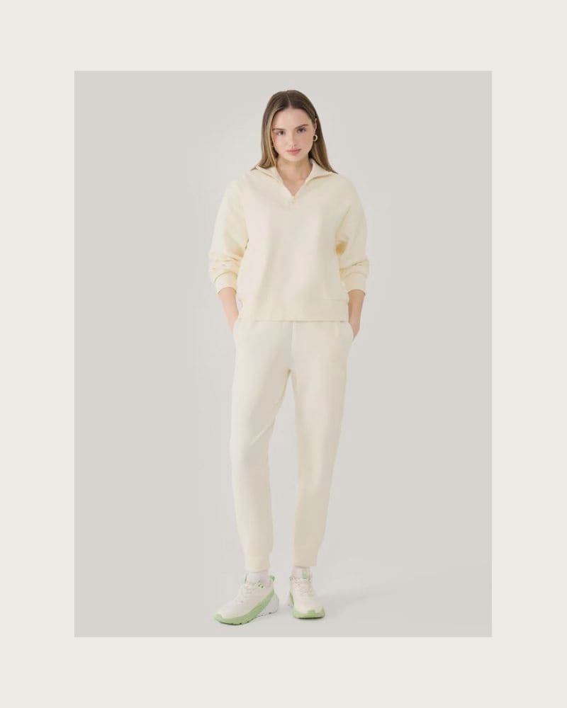 Dámske tepláky 4F TROUSERS CAS F0996-11S-OFF WHITE – fotka 2