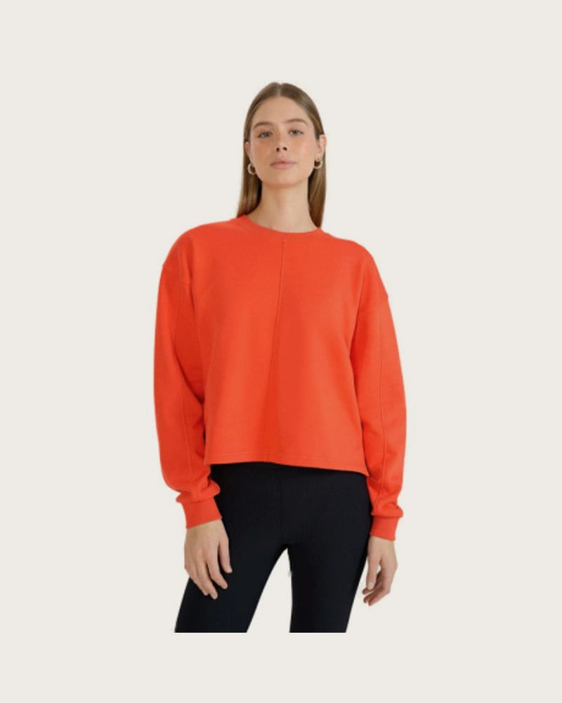 Dámska mikina 4F SWEATSHIRT F1543-62S-RED