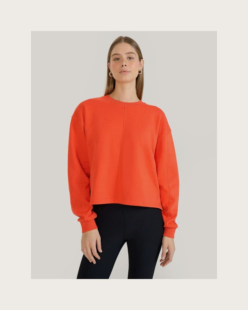 Dámska mikina 4F SWEATSHIRT F1543-62S-RED – fotka 2