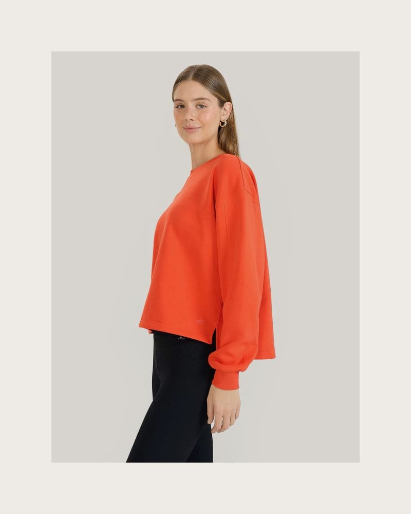 Dámska mikina 4F SWEATSHIRT F1543-62S-RED – fotka 3