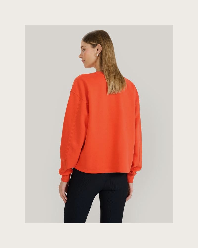 Dámska mikina 4F SWEATSHIRT F1543-62S-RED – fotka 4