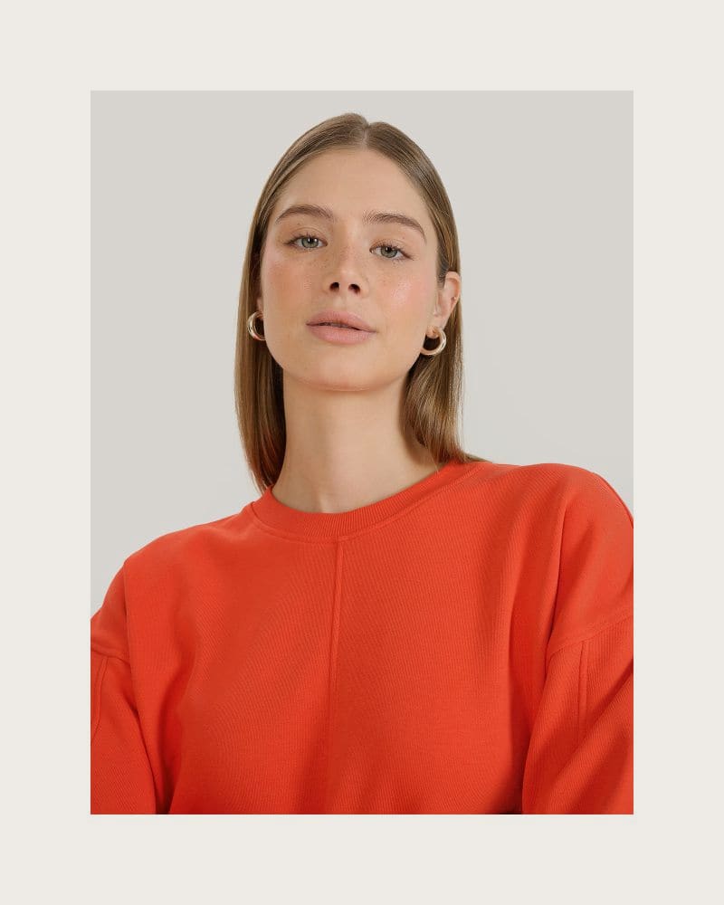 Dámska mikina 4F SWEATSHIRT F1543-62S-RED – fotka 7