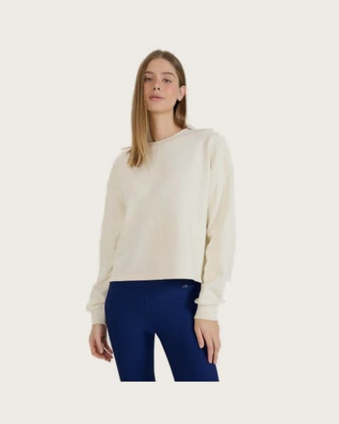 Dámska mikina 4F SWEATSHIRT F1543-11S-OFF WHITE