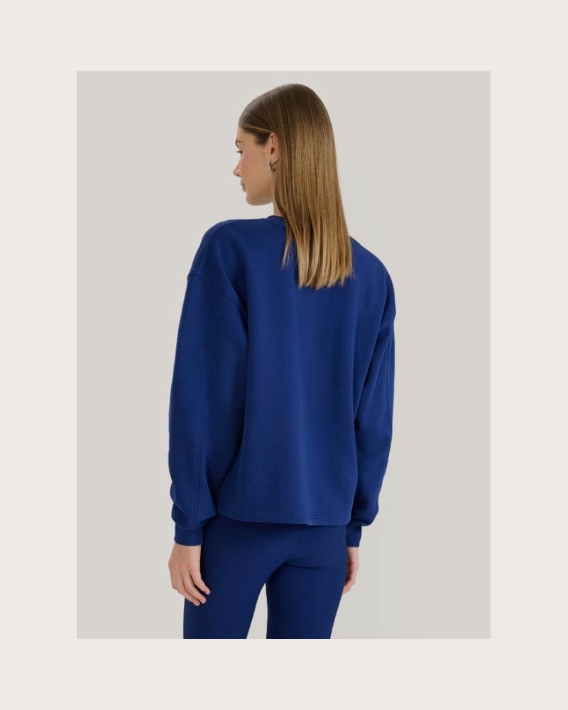 Dámska mikina 4F SWEATSHIRT F1543-30S-DARK BLUE – fotka 3