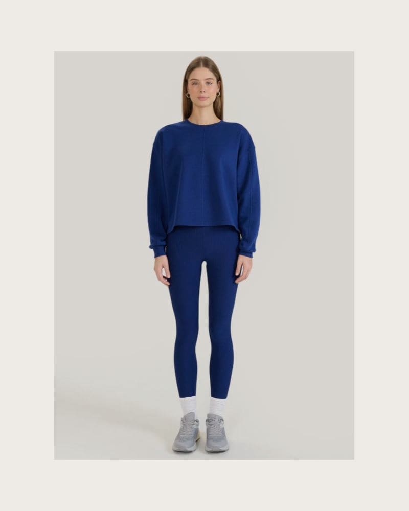 Dámska mikina 4F SWEATSHIRT F1543-30S-DARK BLUE – fotka 5