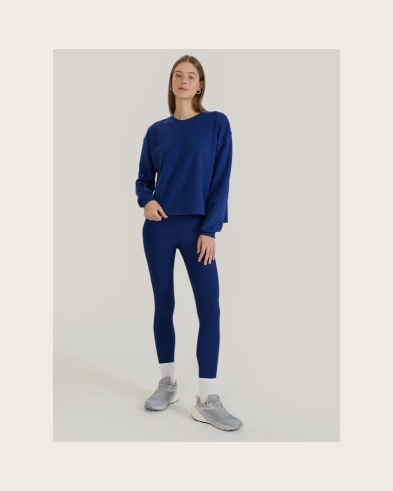 Dámska mikina 4F SWEATSHIRT F1543-30S-DARK BLUE – fotka 6