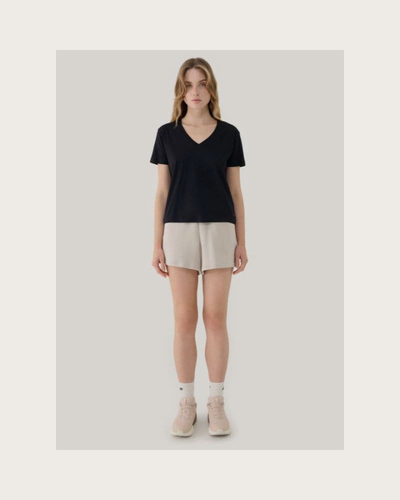 Dámske kraťasy 4F SHORTS CAS F540-83S-BEIGE – fotka 4