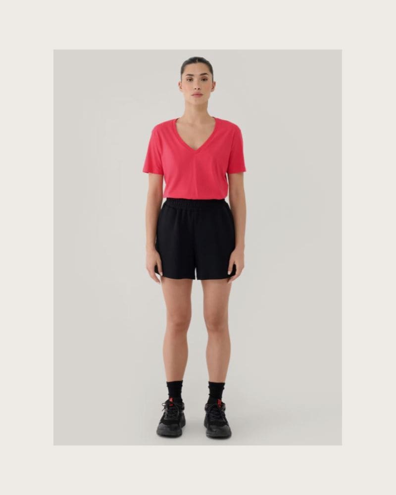 Dámske kraťasy 4F SHORTS CAS F540-20S-DEEP BLACK – fotka 4
