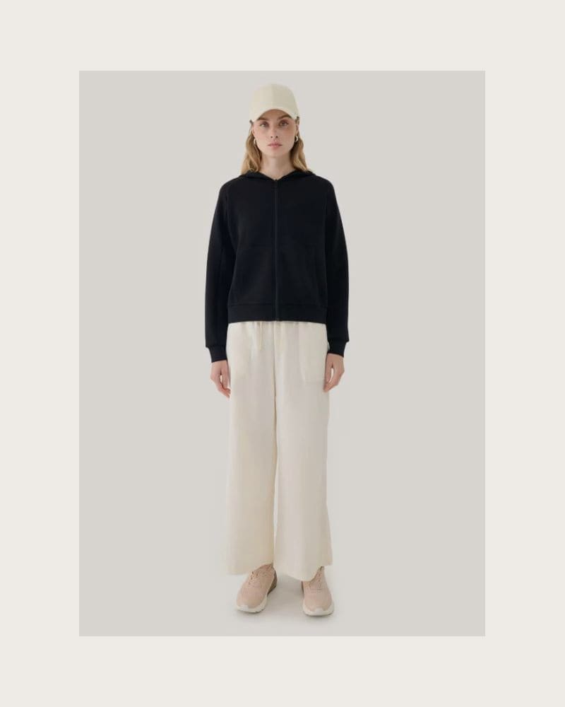 Dámska mikina so zipsom 4F SWEATSHIRT F1577-20S-DEEP BLACK – fotka 3