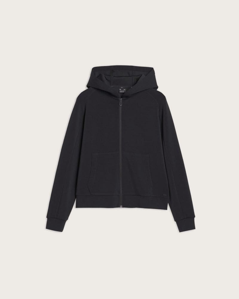 Dámska mikina so zipsom 4F SWEATSHIRT F1577-20S-DEEP BLACK – fotka 6