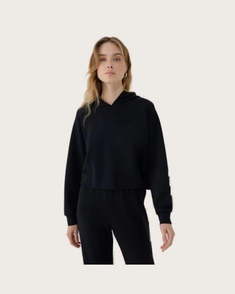 Dámska mikina s kapucňou 4F SWEATSHIRT F1562-20S-DEEP BLACK