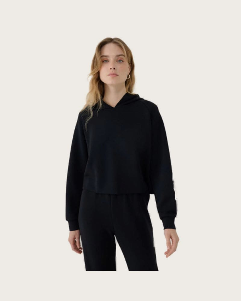 Dámska mikina s kapucňou 4F SWEATSHIRT F1562-20S-DEEP BLACK